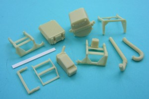 KFS 1/24 DAF XF/CF 卡車用 尿素桶 (